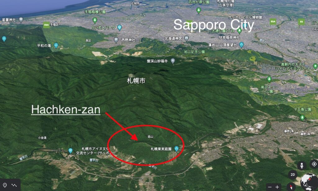 sapporo,Mt.Hakkenzan,八剣山登山